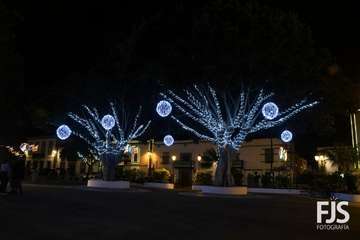 La Navidad ya ilumina Telde/Francisco Javier Santana y Antonio Alí.